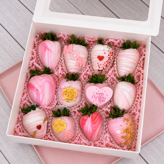 One Dozen Chocolate Covered Strawberries